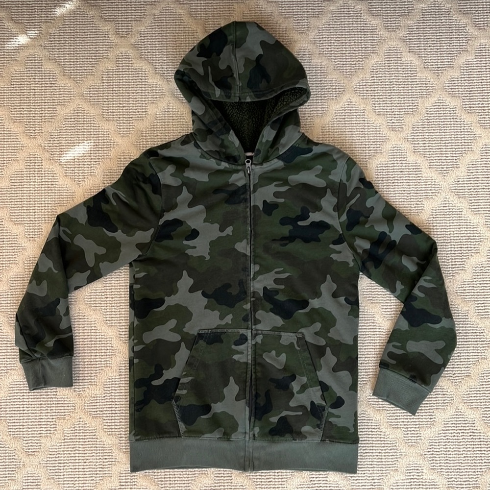 Cat & Jack fleece lined camp hoodie